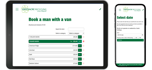 Greenacre Booking Enquiry