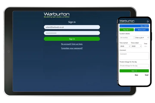 Warburton Building Services Case Study | Web Design & SEO - BarkWeb