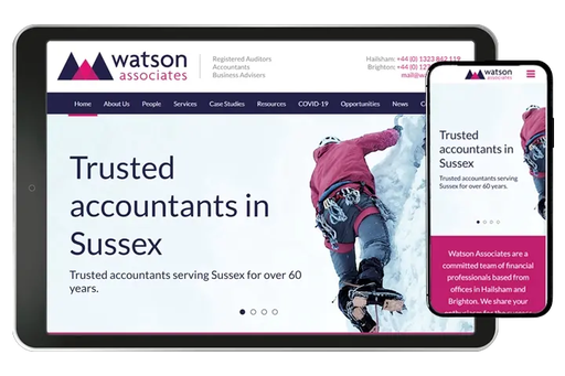 Web Design & Development | Watsons Eastbourne & Brighton | BarkWeb